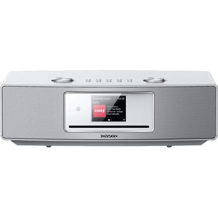 Kenwood CR-ST700SCD-S minianlæg med DAB+/Internetr - DAB/DAB+/AM/FM - Silver