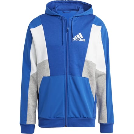 Sweatshirt capuchon met volledige rits adidas Essentials Colorblock