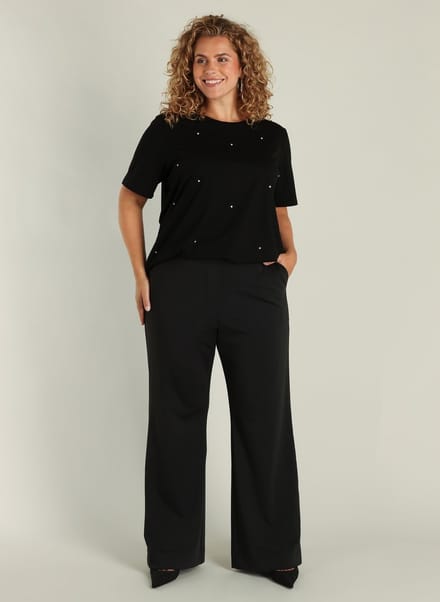 YEST CURVE Gaelle Bottoms - Black - maat W1(48) / L32