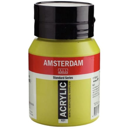 Amsterdam Standard Acrylverf 500ml 621 Olijfgroen Licht