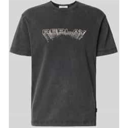 Regular fit t-shirt van puur katoen