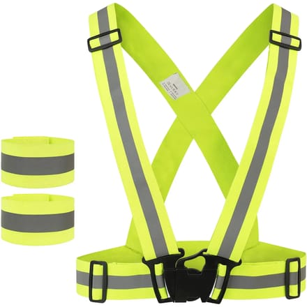 KX150 Korntex Reflecterende Lichaamsriem (Reflective Body Belt) - Geel
