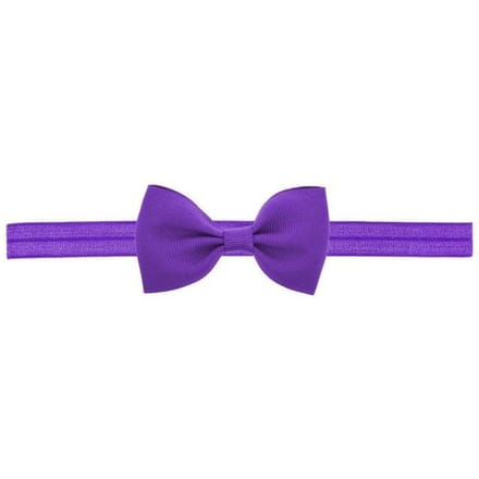 Baby haarband Strik - Paars