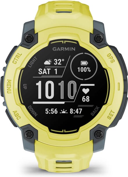 Garmin Instinct E - Smartwatch - 45 mm - Geel en Zwart
