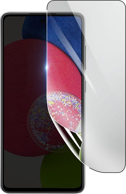 3mk, Geschikt voor Samsung Galaxy A52s, Schokbestendige Hydrogel Screenprotector, Transparant