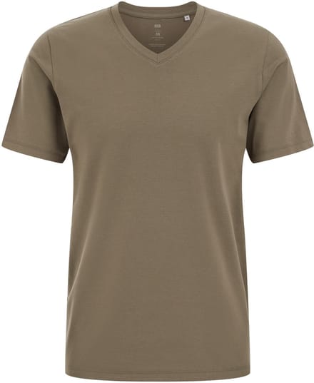 WE Fashion Heren slim fit T-shirt