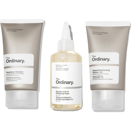 The Ordinary Cleanse, Tone & Moisturise Trio