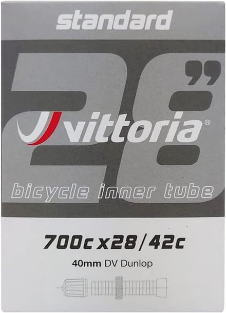 Binnenband Fiets - Reserve Binnenband - Fietsen Onderhoud - Hoge Kwaliteit Materiaal - 700 x 28/42 - Zwart
