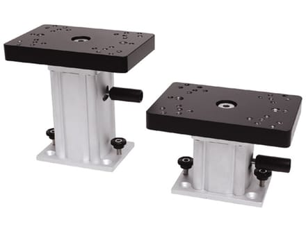 Cannon 6" aluminium draaibare Voet