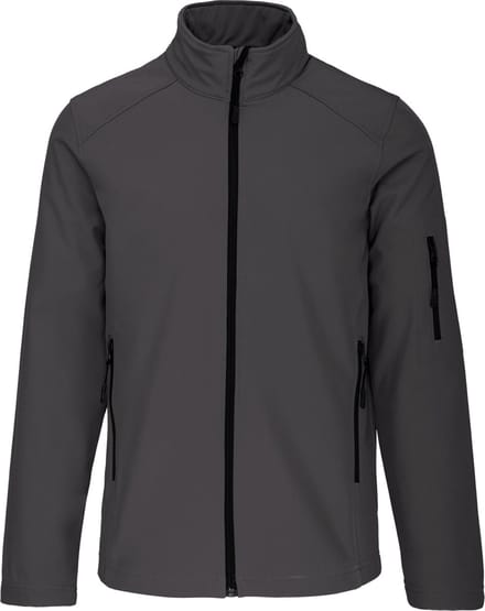 Kariban Softshell jas K401 - Titanium - M