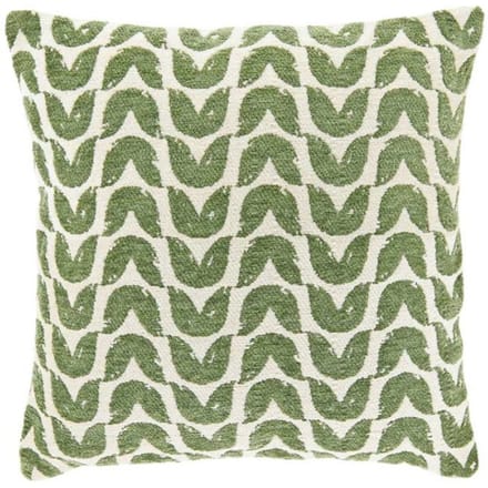 Unique Living - Sierkussen Gozi Tea Green -45x45cm