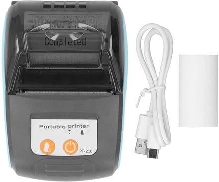 Dailygoods- Labelprinter Draagbaar 58 Mm - Thermische Printer - Verzendlabel - Bluetooth - Labelprinter Etiketten - Hoogwaardige Kwaliteit