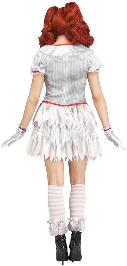 FUNWORLD - Helse clown kostuum voor vrouwen - Large