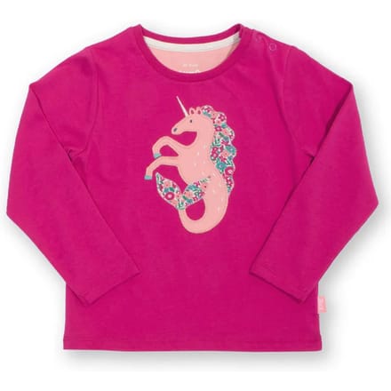 Meisjes-T-shirt met lange mouwen Kite Merhorse