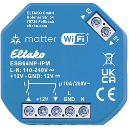 Eltako ESB64NP-IPM Actor Klem Schakelvermogen (max.) 2000 W