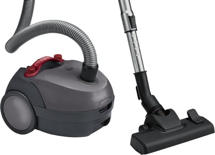 Bomann Stofzuiger BS 9019 CB N - vacuum cleaner - canister - red/anthracite