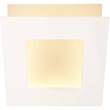 Mantra Iluminación LED wandlamp Dalia, wit, 18 x 18 cm, aluminium