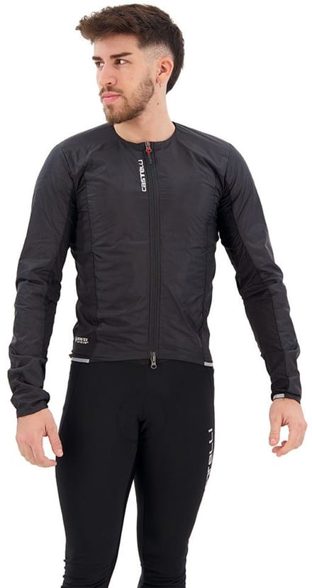 Castelli Fietsjack Heren Zwart - FLY JACK-SEY LIGHT BLACK - M