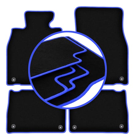 CARLUX-BLUE automatten voor: Lexus LS III sedan (2000-2006)