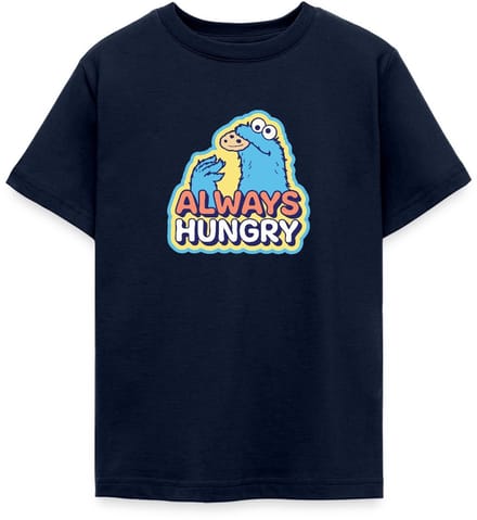Sesamstraat Koekiemonster Altijd Hongerig T-Shirt Tiener