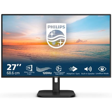 27" Philips 27E1N1200A - 1920x1080 (FHD) - 100Hz - IPS