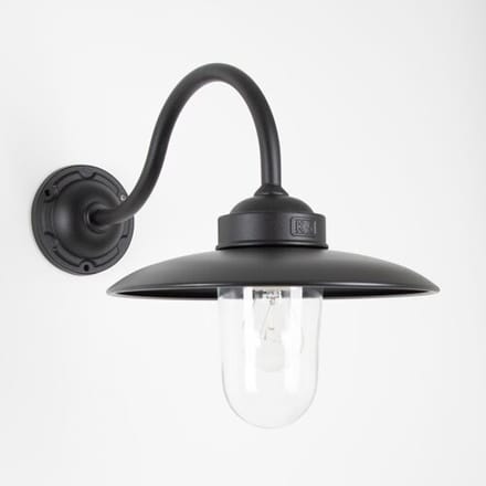 KS Verlichting Solingen Stallamp Matzwart met 8W bewegingssensor LED