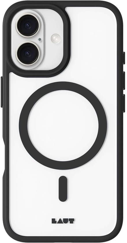 LAUT HUEX PROTECT Hoesje, Mat, Soft-Touch Afwerking, MagSafe® Compatibel, IMPKT Cell® Valbescherming, iPhone Plus Voor Magsafe