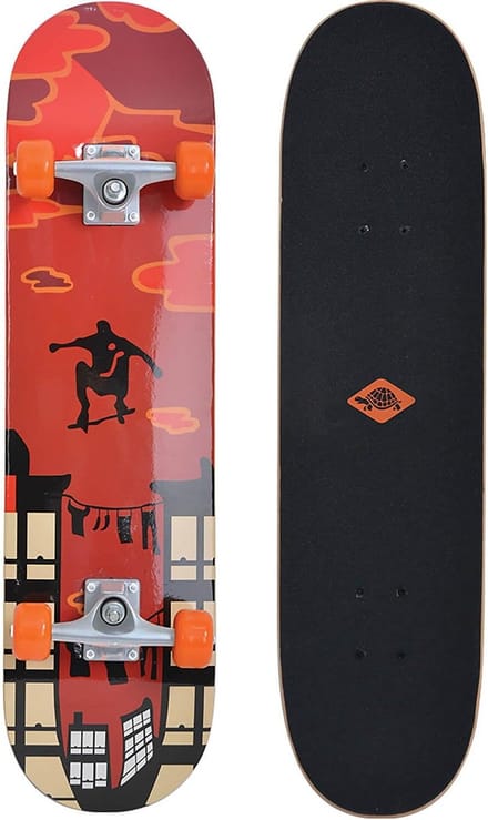 Skateboard Kicker 31 - Compleet Board voor Beginners met Leuke Functies en Verschillende Dekendesigns