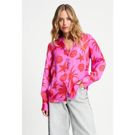 POM Amsterdam Blouse - Splashing Fireworks Taglia: 36 | Maglie a manica lunga Outlet | Donna