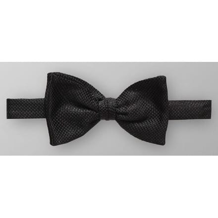Eton Strikje Silk Metallic Ready Tied Zwart / male