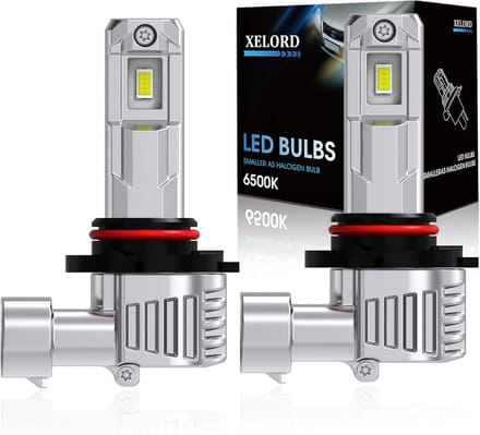 Krachtige LED Autokoplampen HB4/9006 14000LM 6500K Wit Licht 2 Stuks Universeel