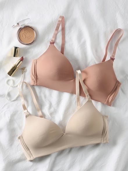 Envie de fraise Set - 2 beha - zwangerschaps - borstvoedings - microvezel - kant