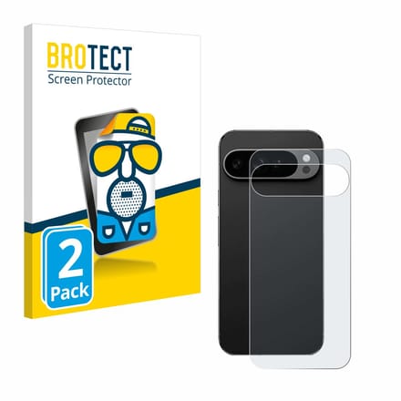 BROTECT - Screenprotector voor Google Pixel 9 Pro XL (Achterkant) - Folie Beschermfolie matte 2 Stuks