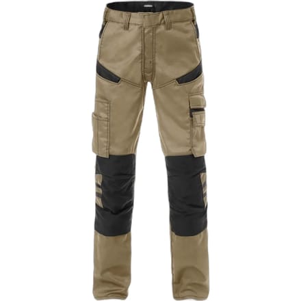 Fristads Broek 2555 Stfp - Khaki/Zwart - C54