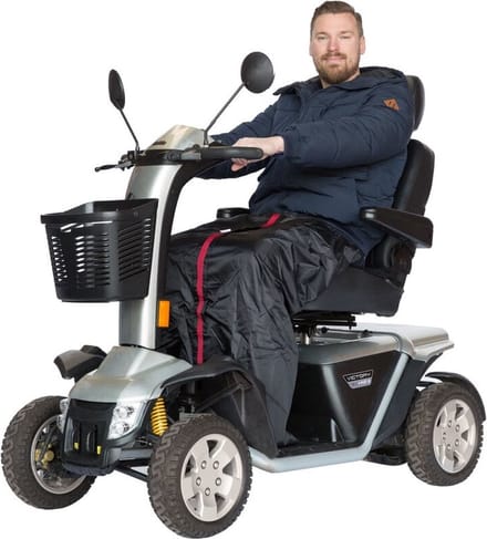 Scootmobiel voetenzak met warme voering