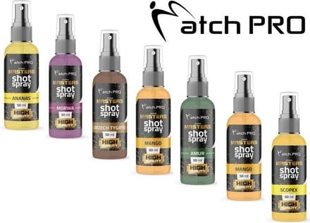 MatchPro Masters Shot Spray 50ml - Smaak : Halibut & Strawberry
