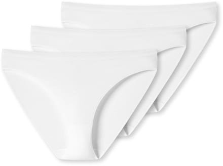 Uncover by Schiesser 3 PACK Tai Slip - Dames Onderbroek - wit