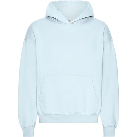 Oversized sweatshirt met capuchon Colorful Standard Organic Polar Blue