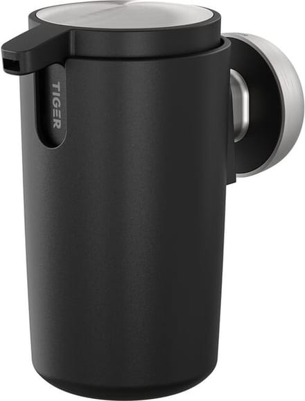 Tiger Cooper -  Zeepdispenser 175 ml - Zwart / RVS geborsteld