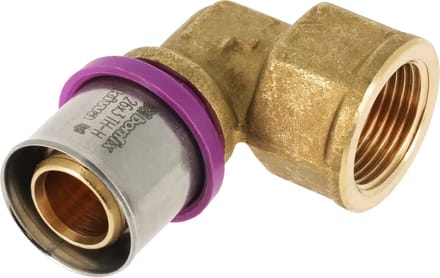 Bonfix Alu-pers kniekoppeling 3/4″ bi.dr. x 26 mm 1st.