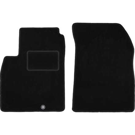 Voormatten zwart voor: Nissan Micra K13 hatchback (2010-2016)