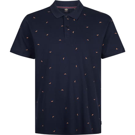 Petrol Industries - Heren Plus Size polo met korte mouwen Chassis - Blauw