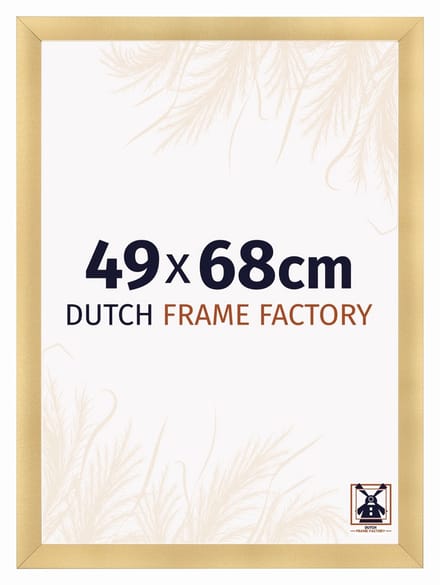 Fotolijst 49x68 cm - MDF - Goud Mat - Praag