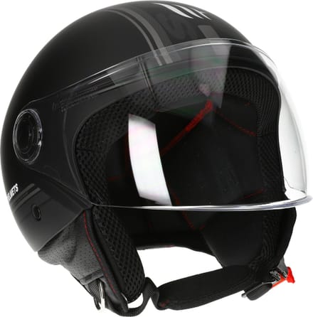 Helm Street Entire mat zwart M