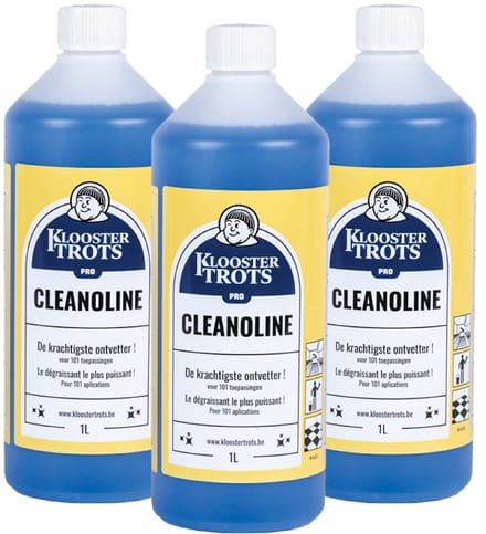 Kloostertrots Cleanoline Krachtige Ontvetter (3 x 1 Liter)