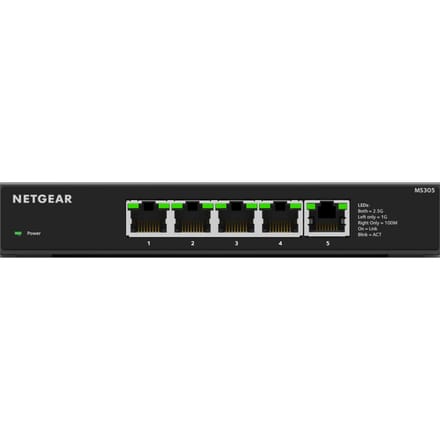 Netgear MS305 5-Port Multi-Gigabit (2.5G) Ethernet Unmanaged Switch