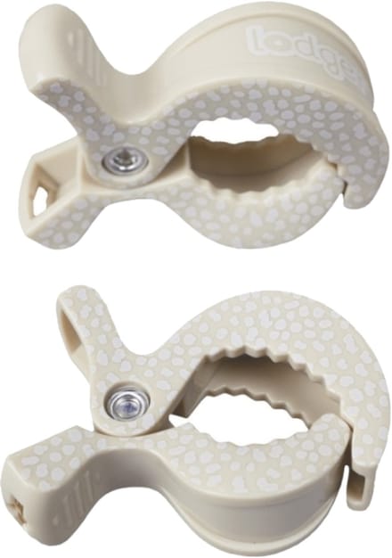 Lodger Swaddle Printed Clips - Dot - 2 Stuks - Birch