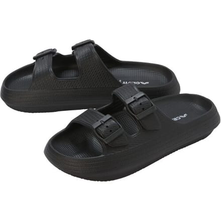 CRIVIT Dames badslippers (Zwart, 40/41)