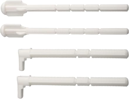 Spoelstang Set - Actuator Set - Toilet Reparatie - Specifiek Ontwerp - 140mm x 10mm - Wit