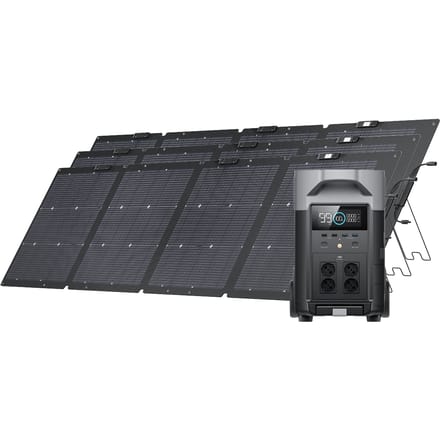 EcoFlow DELTA Pro Solar Generator (PV220W)